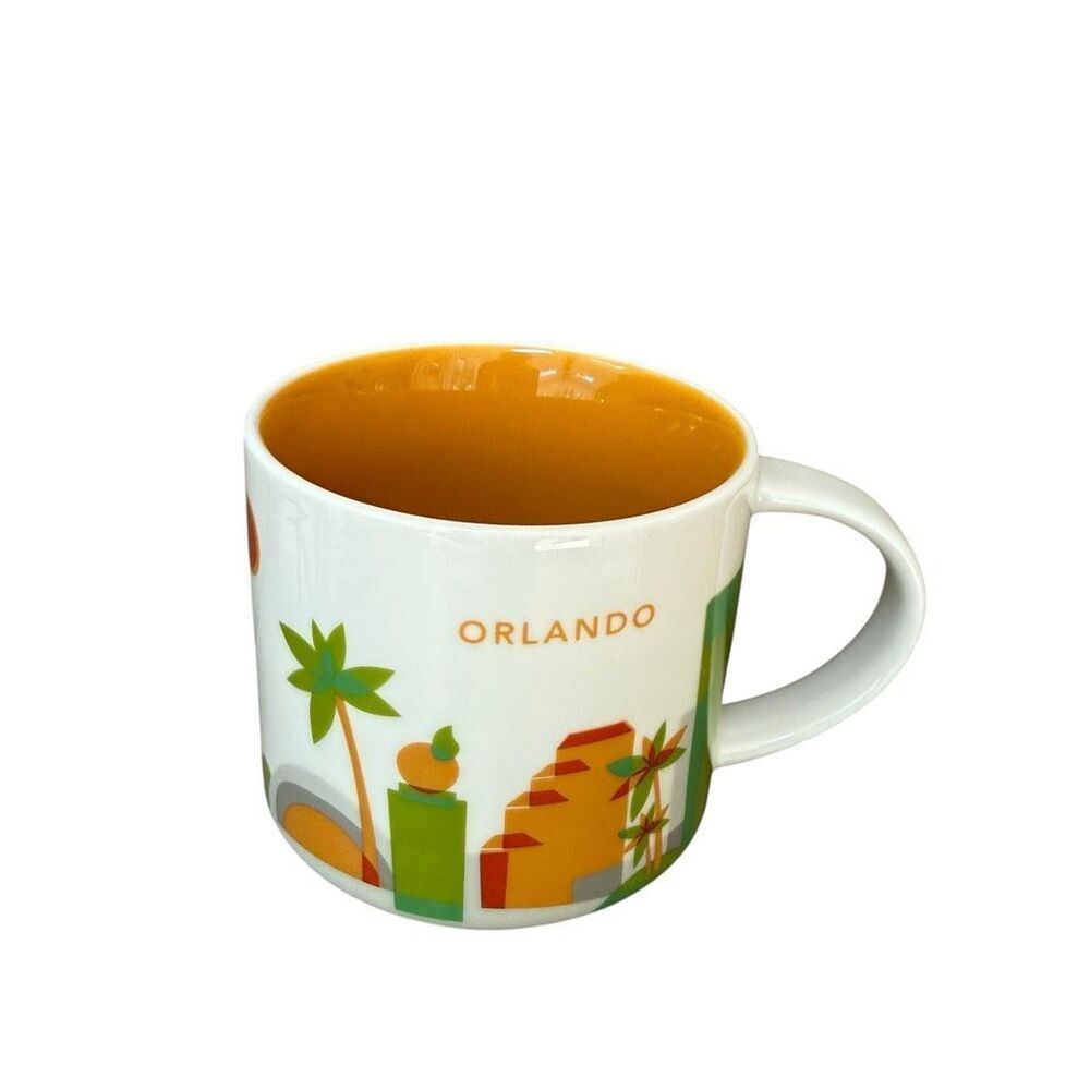 Starbucks Orlando You Are Here Collection Mug 14 oz Coffee Cup New
